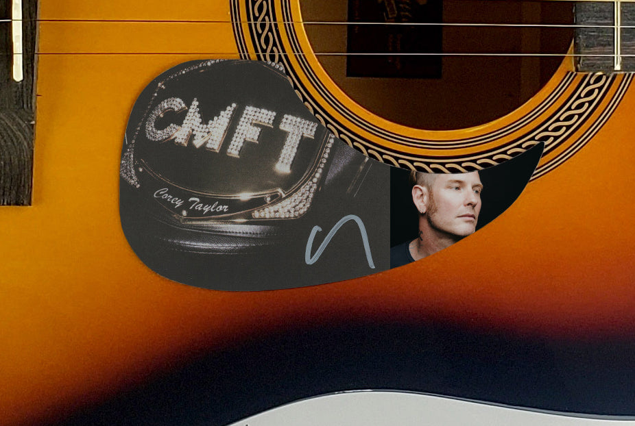 Corey Taylor Autographed Signed Sunburst Acoustic Guitar Slipknot ACOA