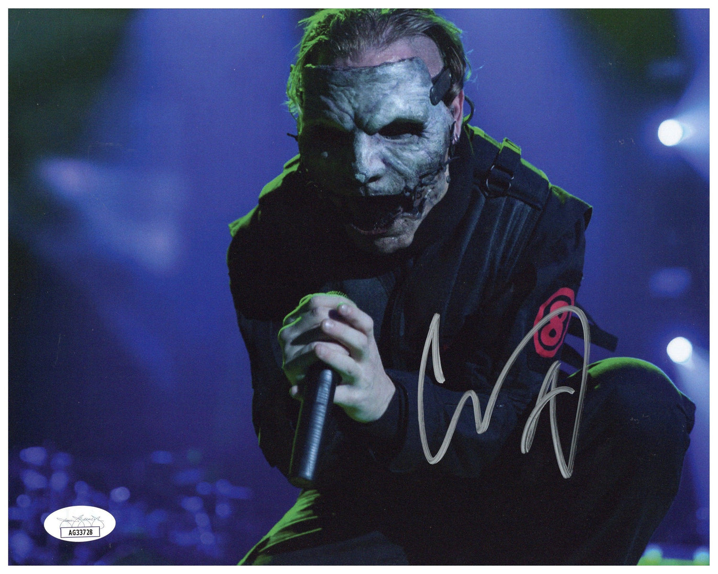 Corey Taylor Signed 8x10 Photo Slipknot Autographed JSA COA #2