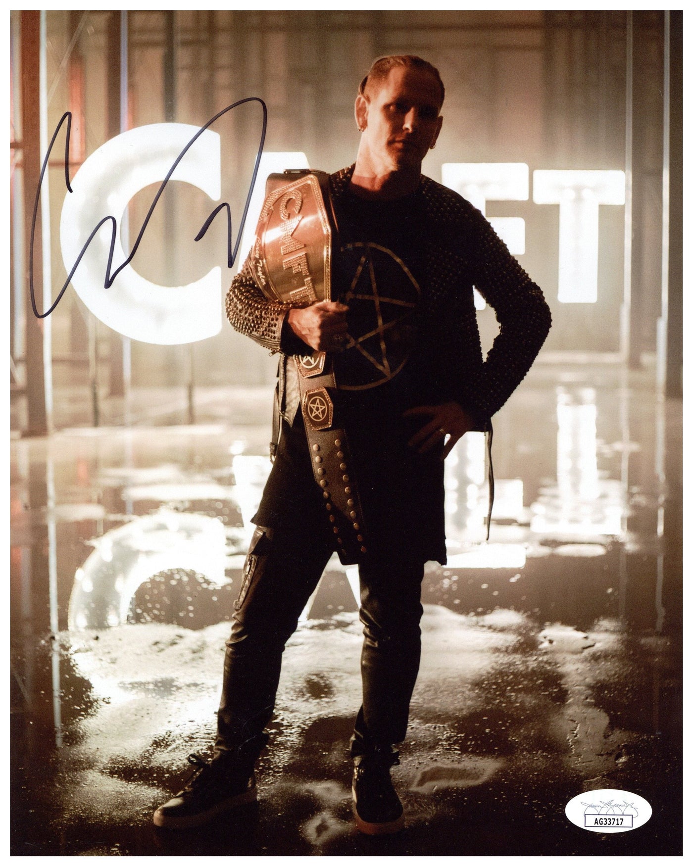 Corey Taylor Signed 8x10 Photo Slipknot Autographed JSA COA #8