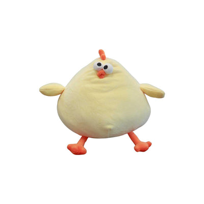 Crazy Eye Chicken "S" Size Plushie Toy - 11 Inches Tall/ 11 Inches Wide-Plushie-Zobie Productions-Zobie Productions