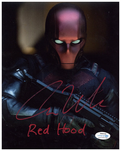 Curran Walters Autographed 8X10 Photo RED HOOD Signed ACOA 2