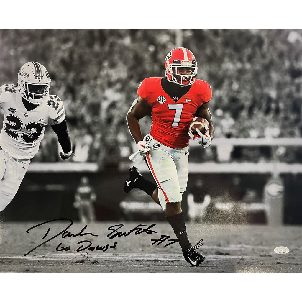 SALE D'Andre Swift Signed 16x20 Photo Georgia Bulldogs Autographed JSA –  Zobie Productions