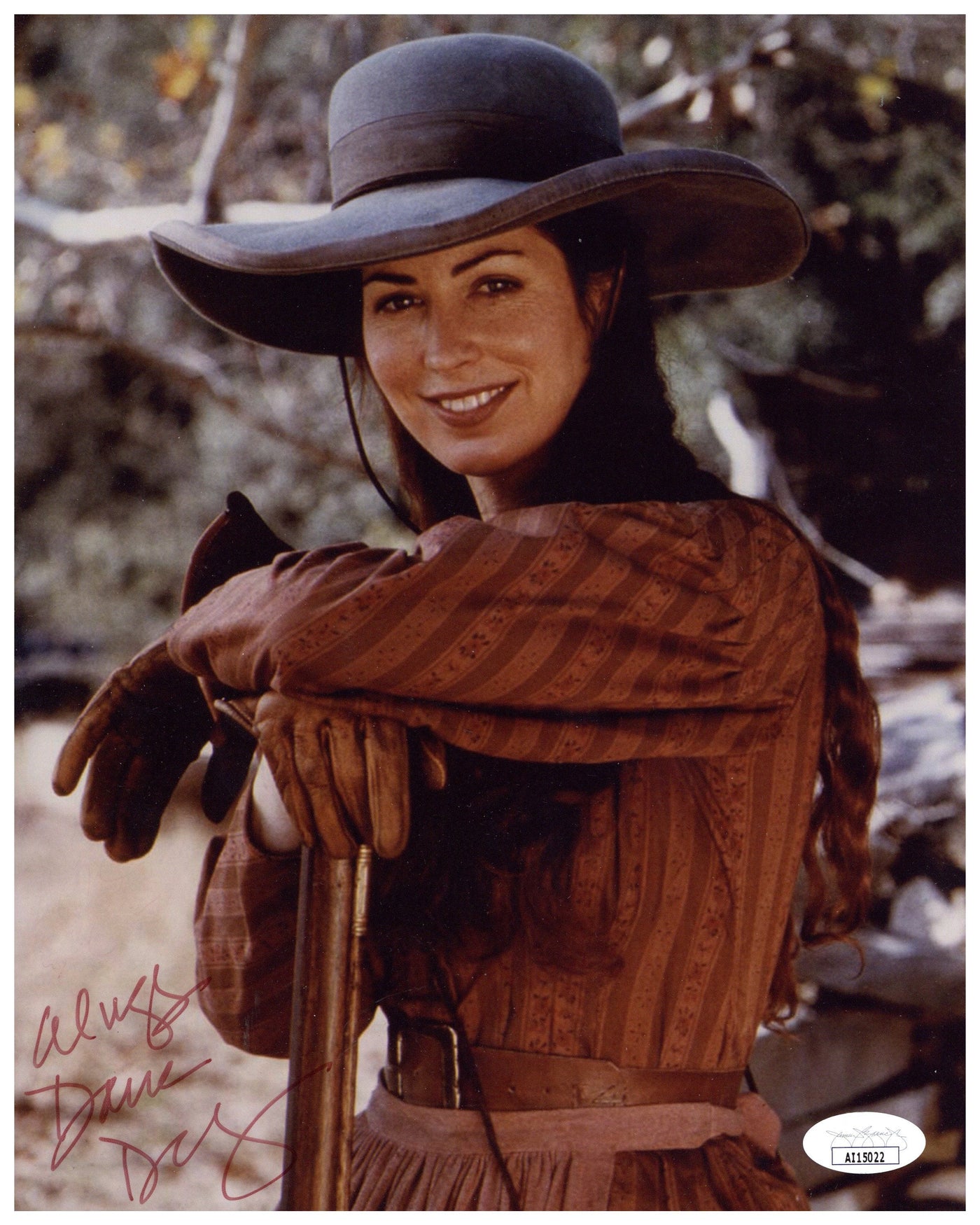 Dana Delany Signed 8x10 Photo Star of Tulsa King True Woman Tombstone -JSA COA