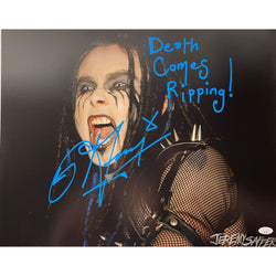 Image of Dani Filth Autograph 16x20 Photo Cradle of Filth Signed JSA COA 2