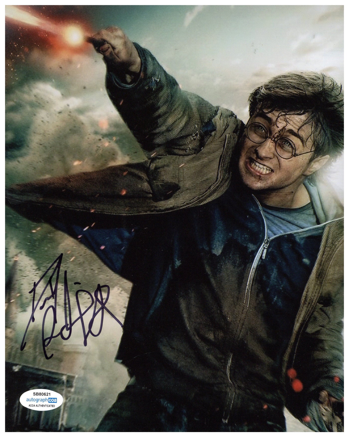 Daniel Radcliffe Signed 8x10 Photo Harry Potter Autographed AutographCOA