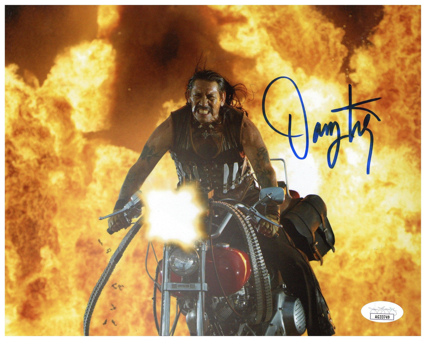 Danny Trejo Signed 8x10 Photo Machete Autographed Picture JSA COA #2