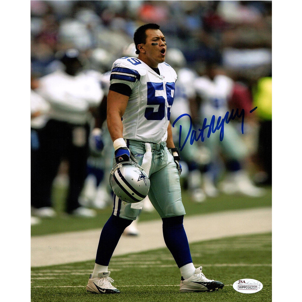 Dat Nguyen, Dallas Cowboys, Texas A&M, Signed, Autographed, 8x10 Photo,  Coa, Rare Hard Photo to Find - Coast to Coast Collectibles Memorabilia -  #sports_memorabilia# - #entertainment_memorabilia#