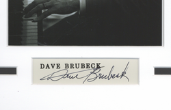 Image of Dave Brubeck Autographed Signed 11x14 Framed Photo JAZZ ACOA