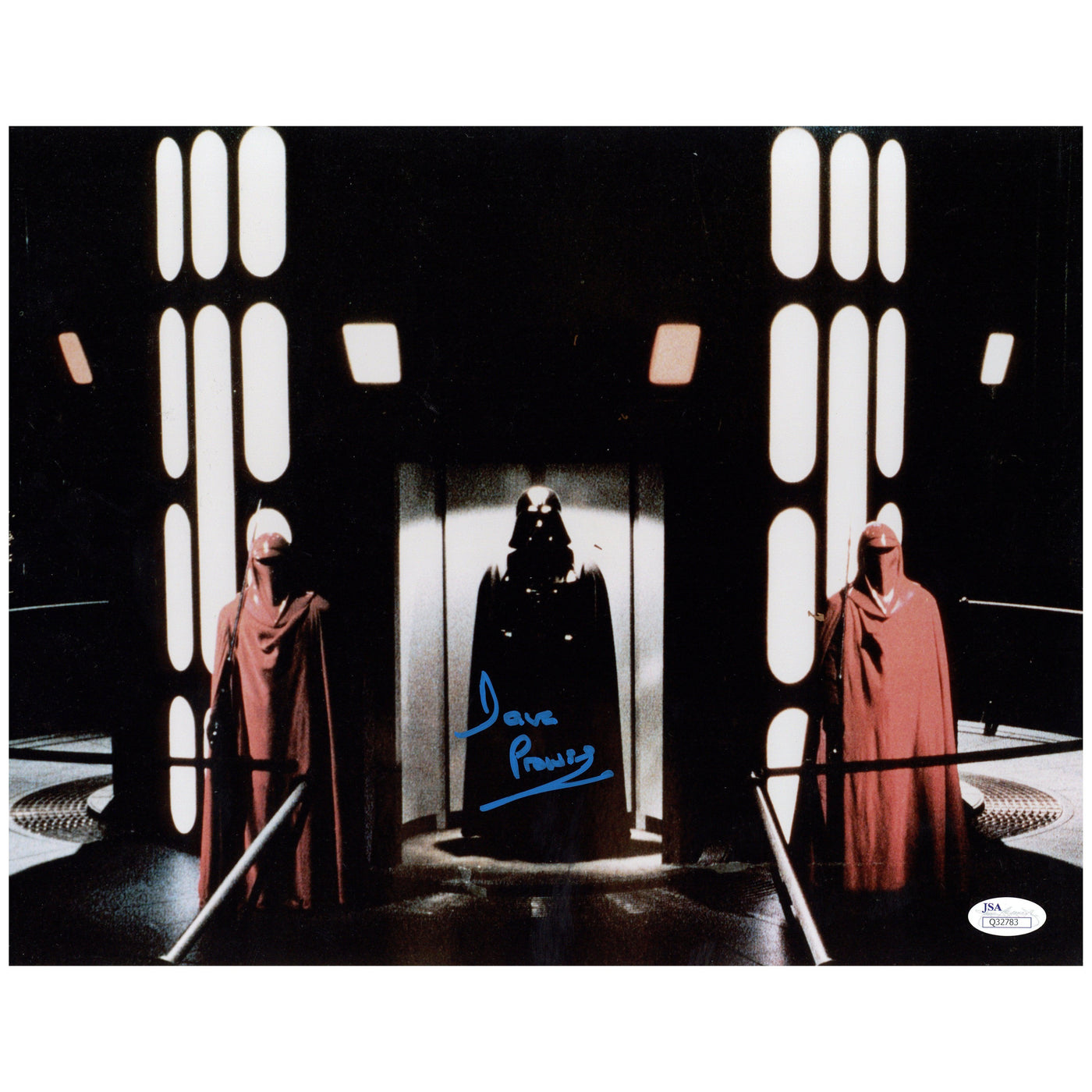 Dave Prowse Signed 11x14 Photo Star Wars Darth Vader Autographed JSA COA 3