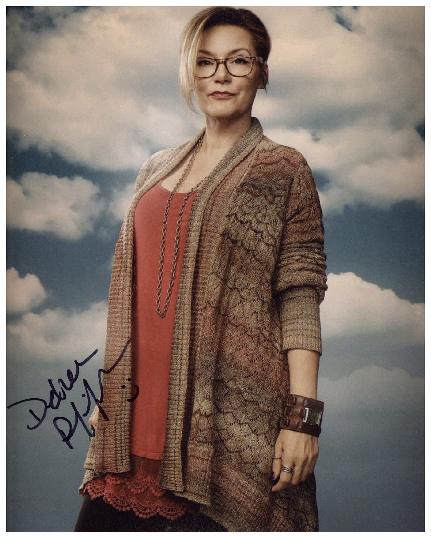 Dedee Pfeiffer Signed 8x10 Photo Big Sky Denise Brisbane Autographed ACOA