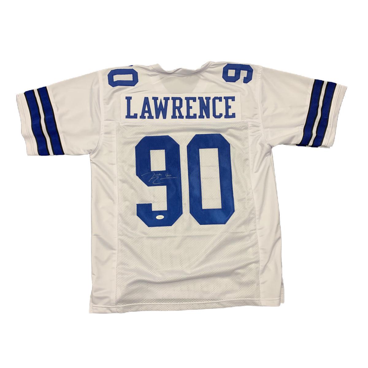 Demarcus Lawrence Signed Dallas Cowboys Custom Jersey Autographed JSA COA 2