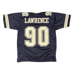 Image of Demarcus Lawrence Signed Dallas Cowboys Custom Jersey Autographed JSA COA