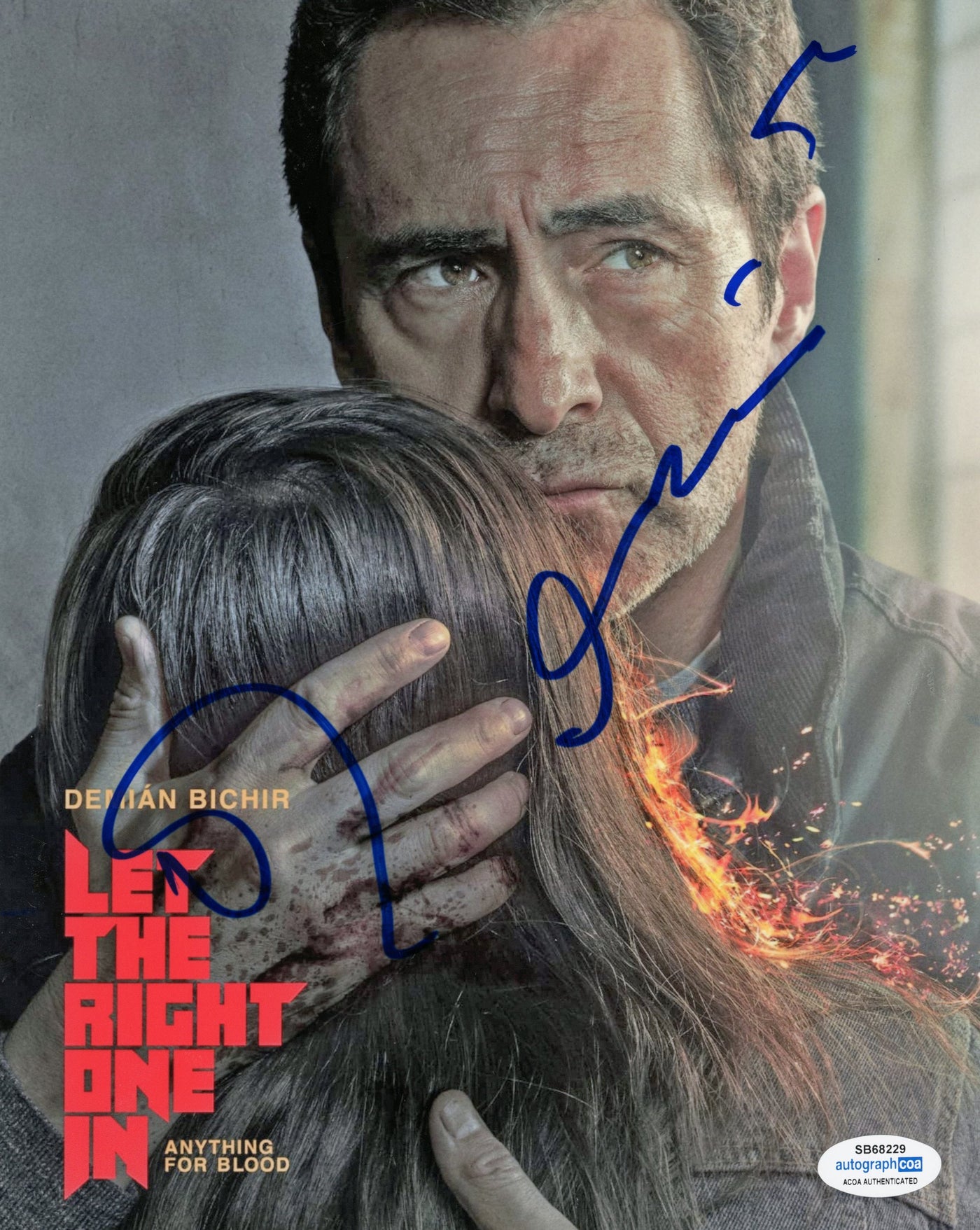 Demian Bichir Signed 8x10 Photo Let the right one in Autographed ACOA