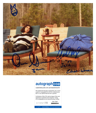 Diane Guerrero & April Bowlby Signed 8x10 Photo Doom Patrol Autographed ACOA