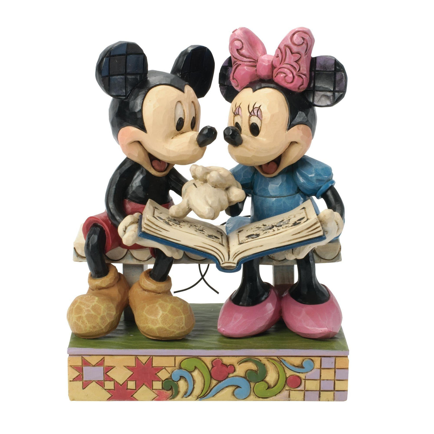 Disney Traditions - Mickey & Minnie Looking Photos - Official Licensed Figure