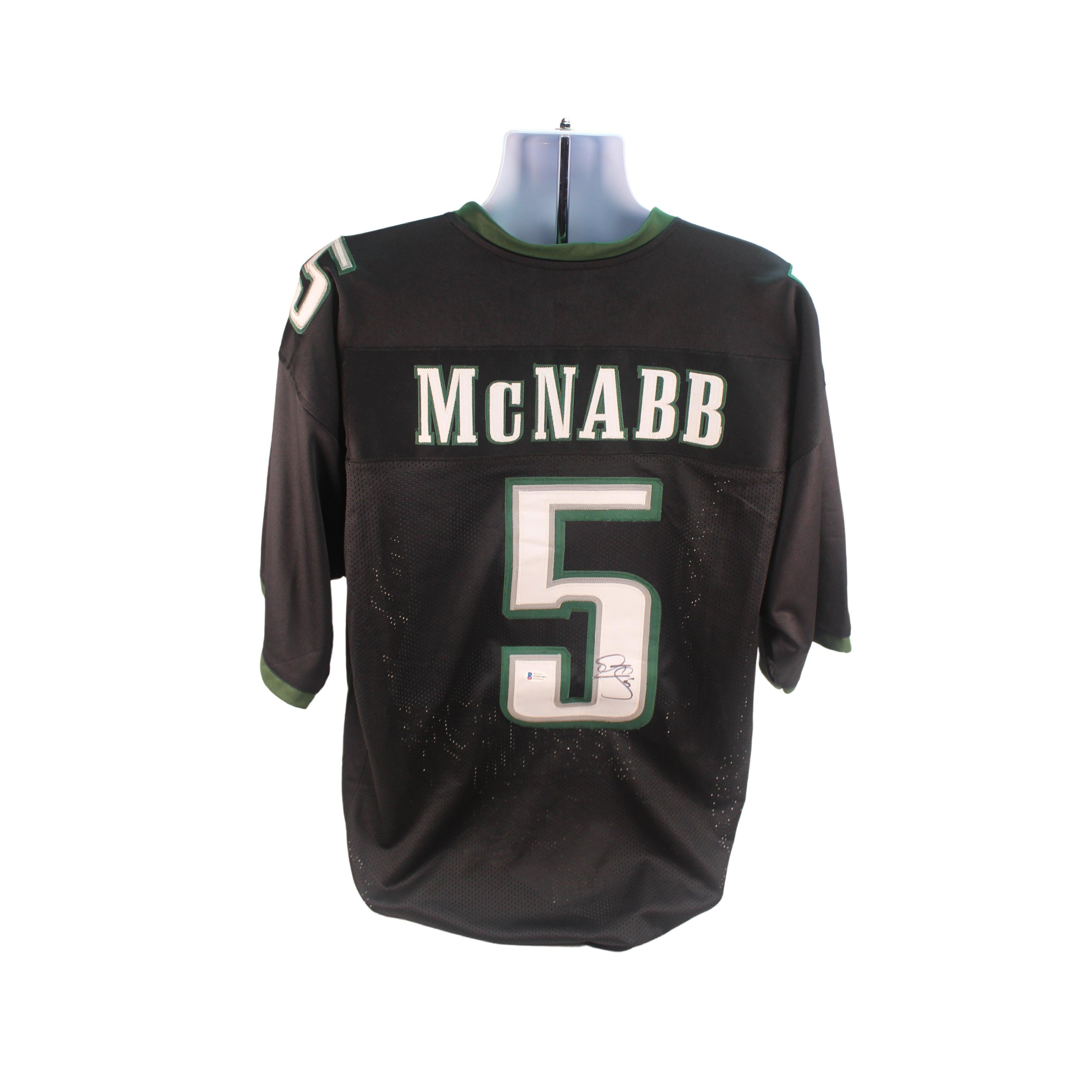 Donovan McNabb Autograph Philadelphia Eagles Custom Jersey Signed BAS –  Zobie Productions