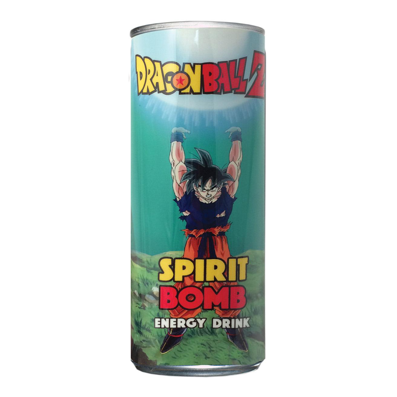 Dragon Ball Z Goku Spirit Bomb 12oz Energy Drink, 1 Can