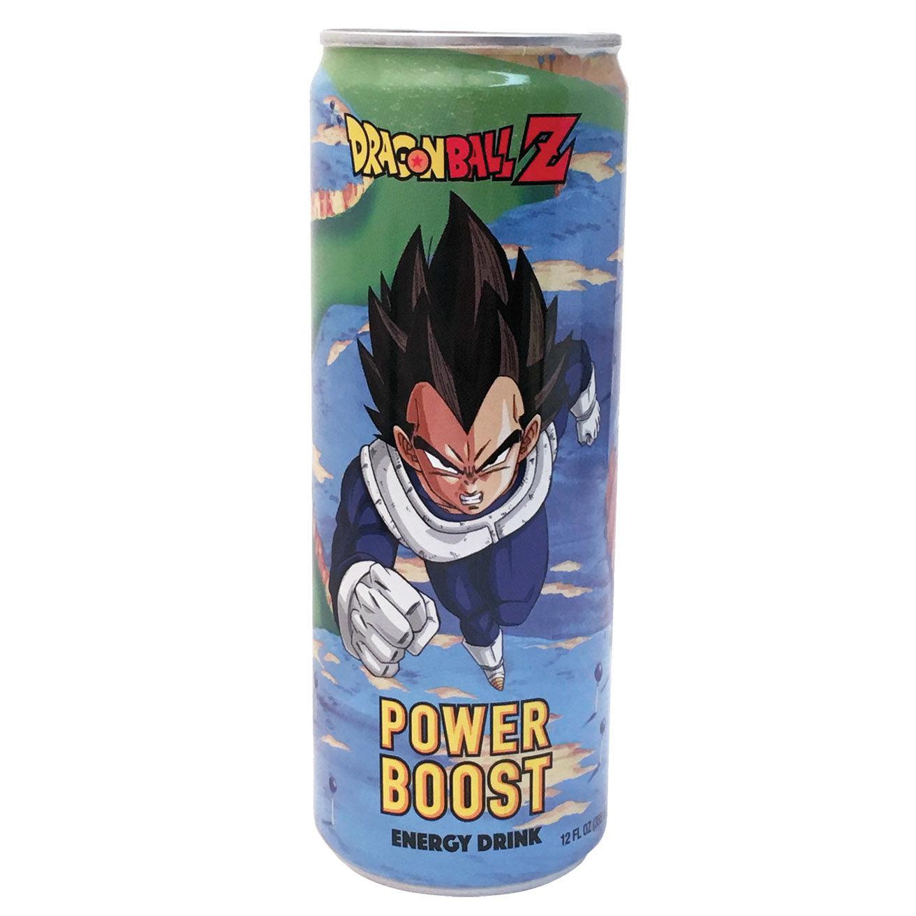 Dragon Ball Z Vegeta Power Boost 12oz Energy Drink, 1 Can