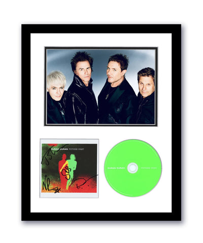 Duran Duran Autographed Signed 11x14 Framed CD Photo Future Past ACOA