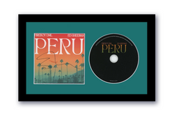Image of Ed Sheeran Autographed Signed 7x12 Custom Framed CD Peru ACOA