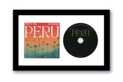 Image of Ed Sheeran Autographed Signed 7x12 Custom Framed CD Peru ACOA