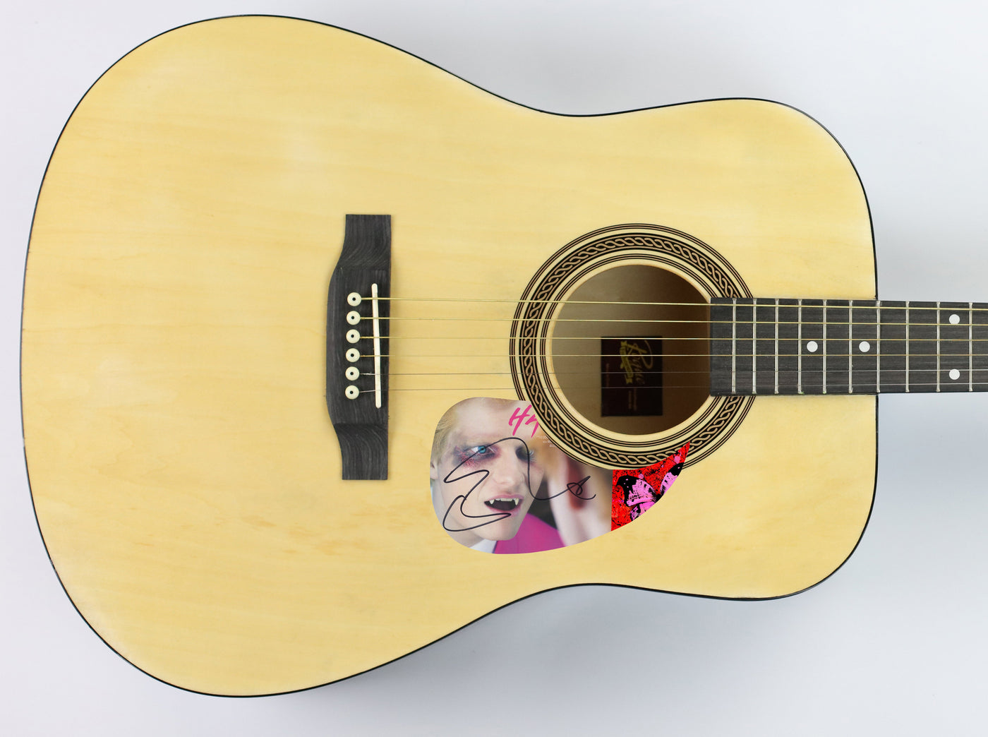 Ed Sheeran Autographed Signed Acoustic Guitar Bad Habits ACOA