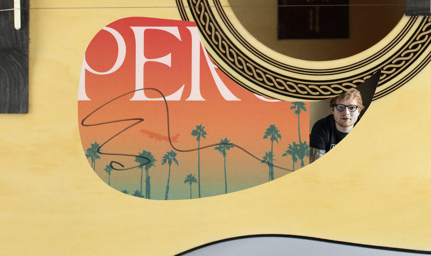 Ed Sheeran Autographed Signed Acoustic Guitar Peru ACOA
