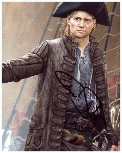 Ed Speleers Signed 8x10 Photo Outlander Autographed ACOA