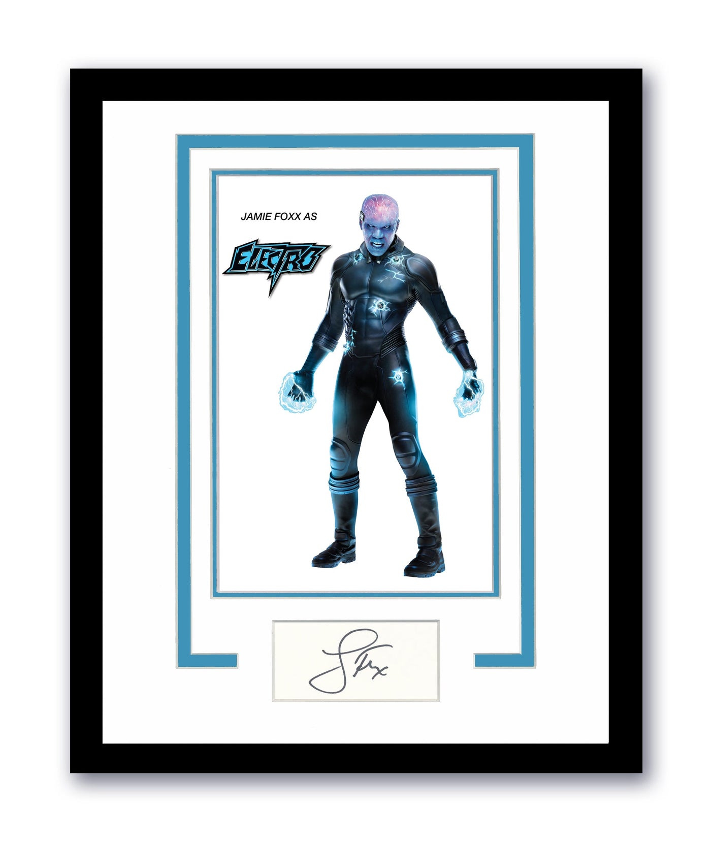Electro Jamie Foxx Autographed Signed 11x14 Framed Photo Spider-man ACOA