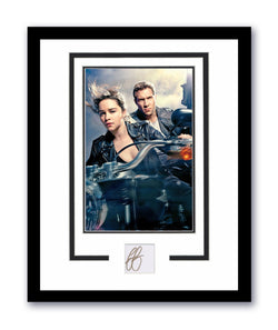 Image of Emilia Clarke Autograph 11x14 Framed Photo Sarah Connor Terminator Genisys ACOA 2