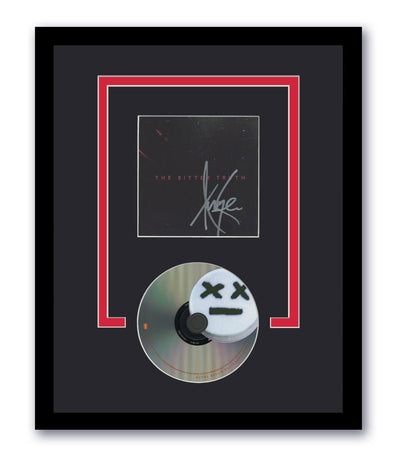 Evanescence Amy Lee Autographed 11x14 Custom Framed CD Bitter Truth ACOA