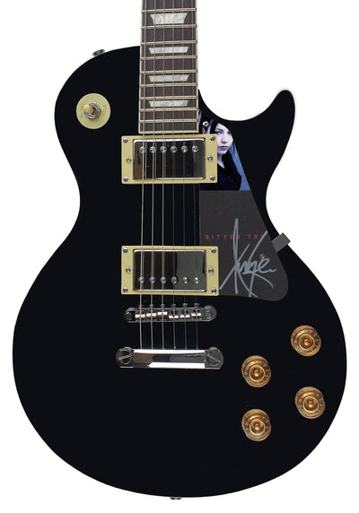Evanescence Amy Lee Autographed Signed Electric LP Guitar ACOA