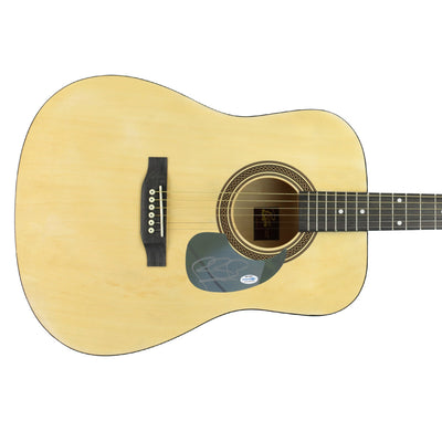 Fleet Foxes Robin Pecknold Autographed Signed Acoustic Guitar ACOA