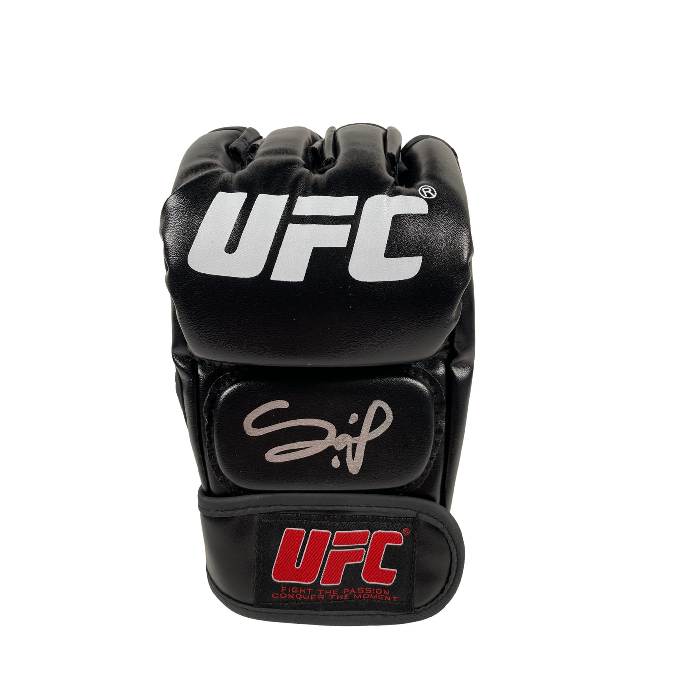 Francis Ngannou Signed UFC Glove Champ Autographed BAS COA