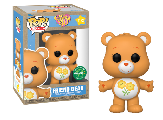 Funko POP: Care Bears 40th Friend Bear Earth Day 2022 Walmart Exclusive #1123