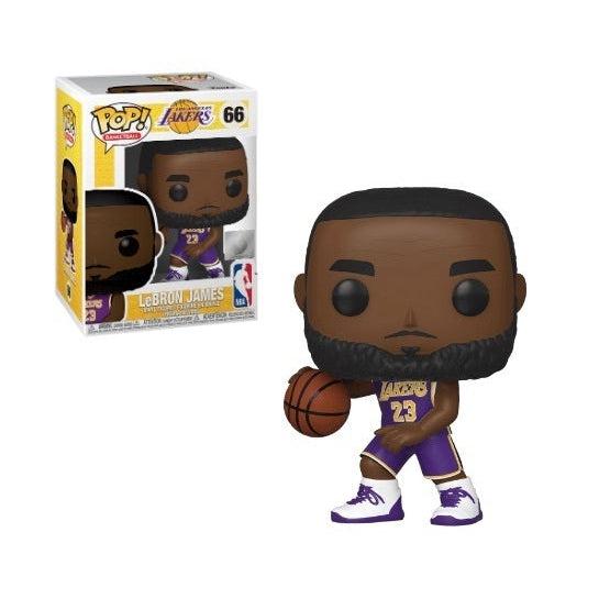 Funko POP: LA Lakers LeBron James (Home Jersey) #66
