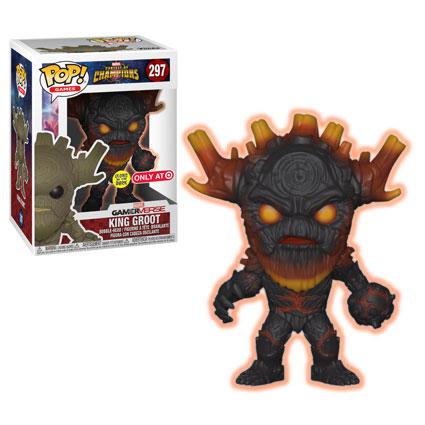 Funko POP: Marvel Contest of Champions - King Groot (Scorched) (Glow in the Dark) #297