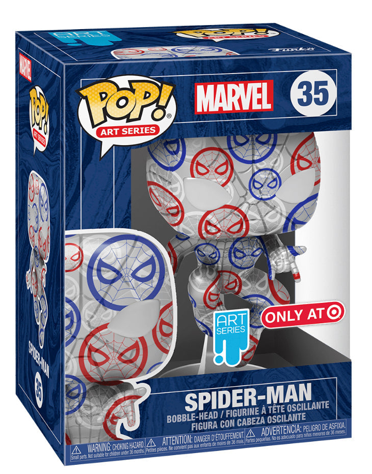 Funko POP: Marvel Spider-Man Art Series Target Exclusive #35
