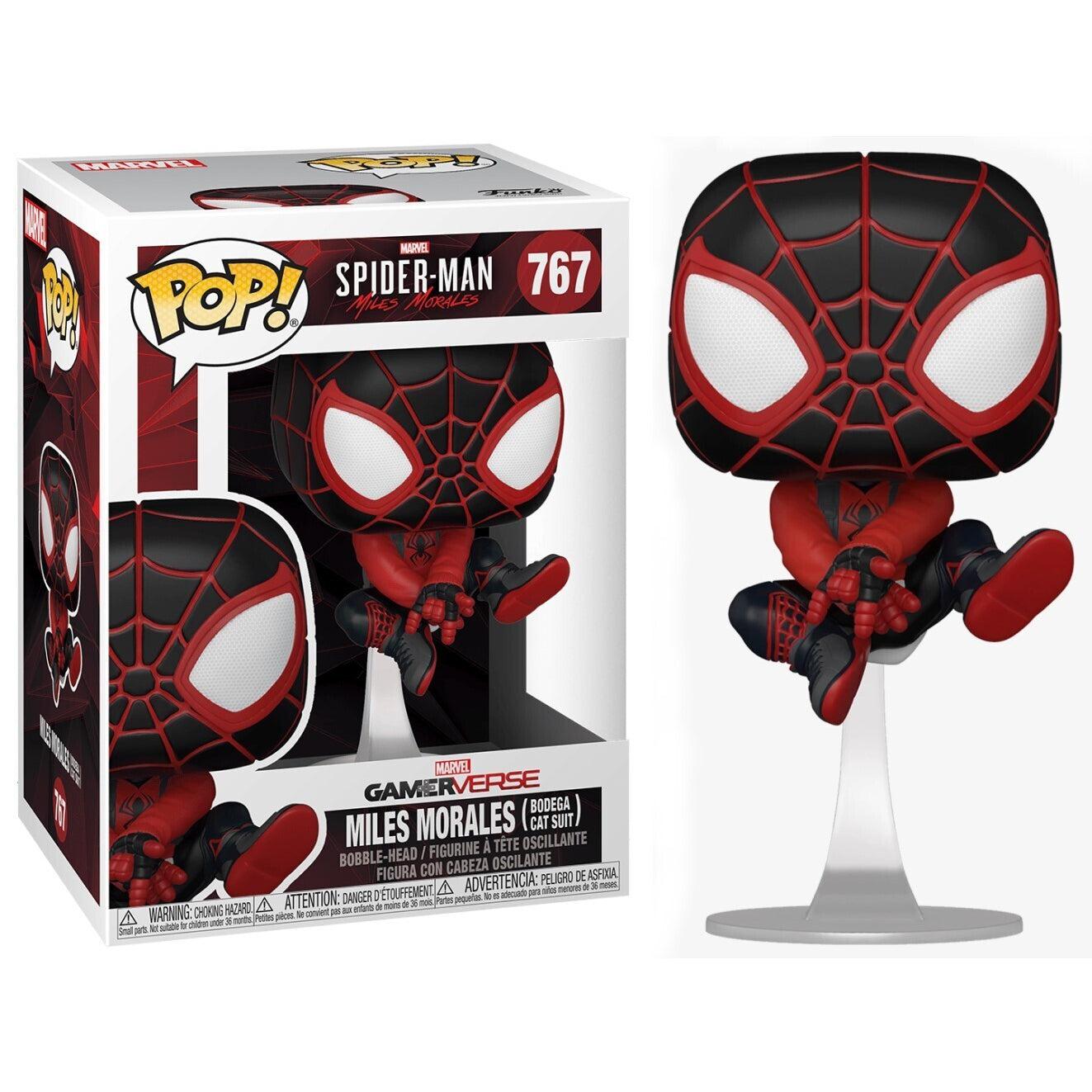 Funko POP: Marvel Spider-Man Miles Morales (Bodega Cat Suit) #767