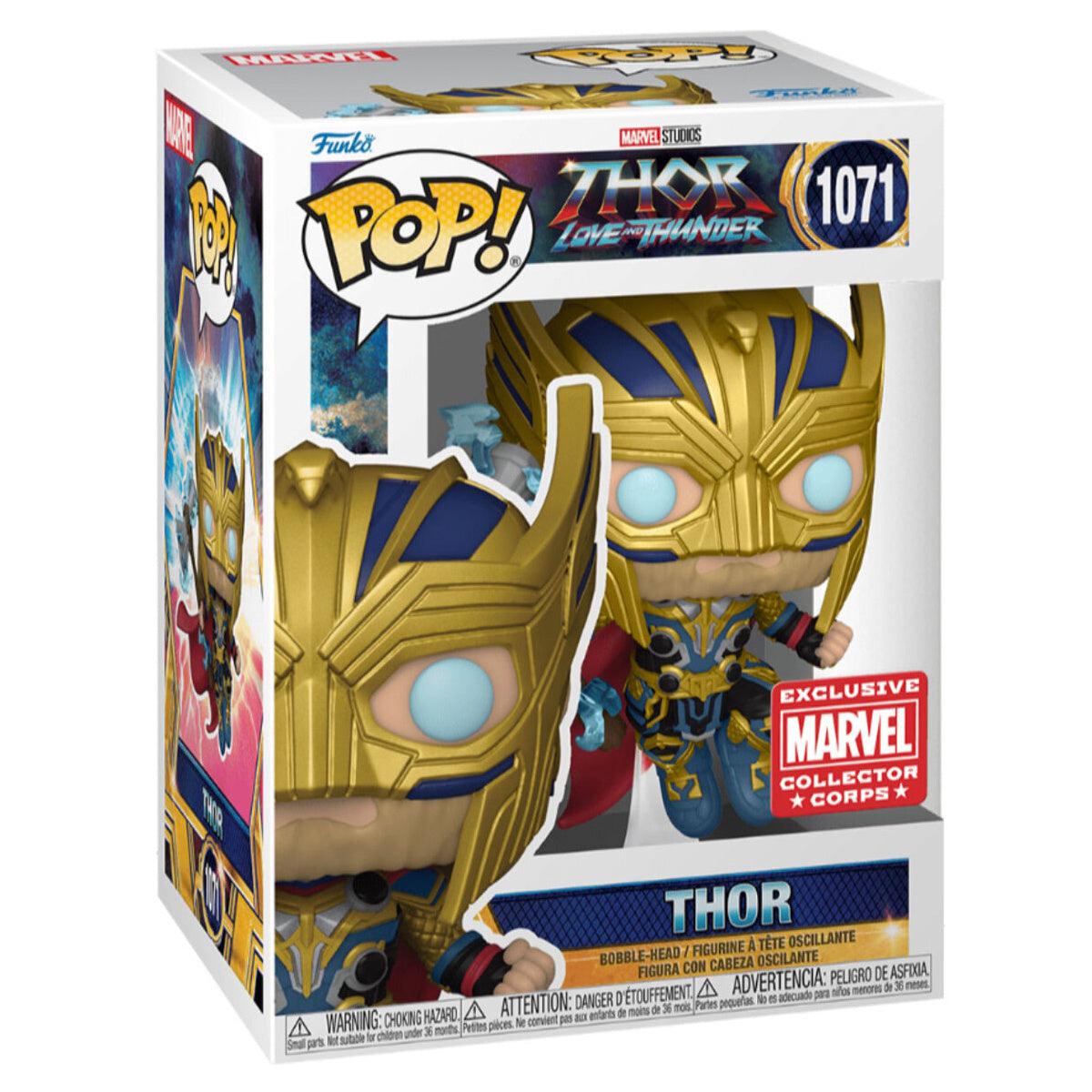Funko POP: Marvel Thor Love and Thunder #1071 Marvel Collector Corps Exclusive