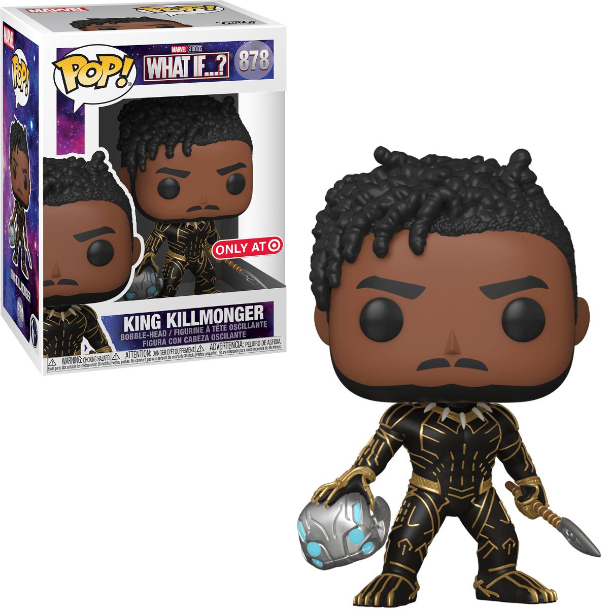 Funko POP: Marvel What If...? King Killmonger #878 Target Exclusive
