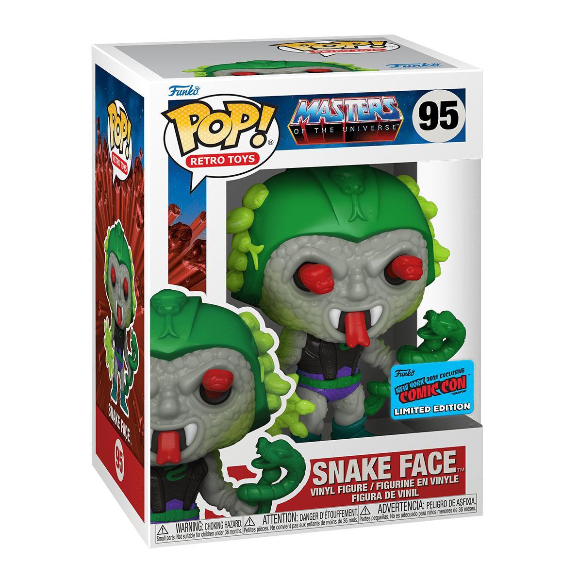 Funko POP Masters Of the universe Snake Face NYCC Sticker