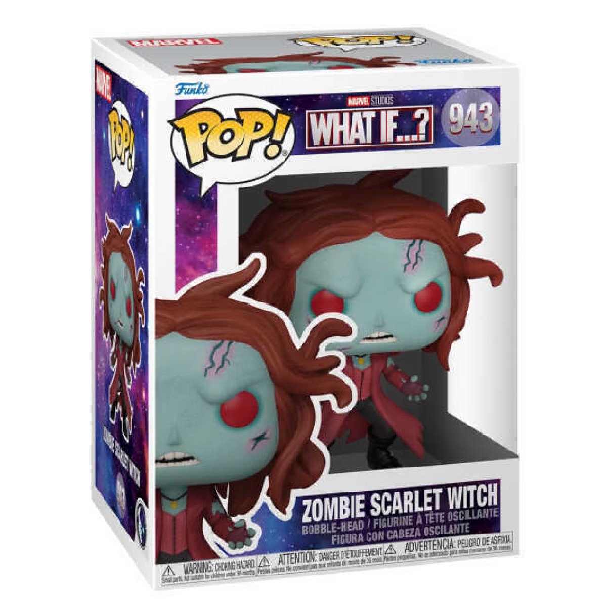 Funko POP: Movies Marvel Studios What If...? #943 Zombie Scarlet Witch