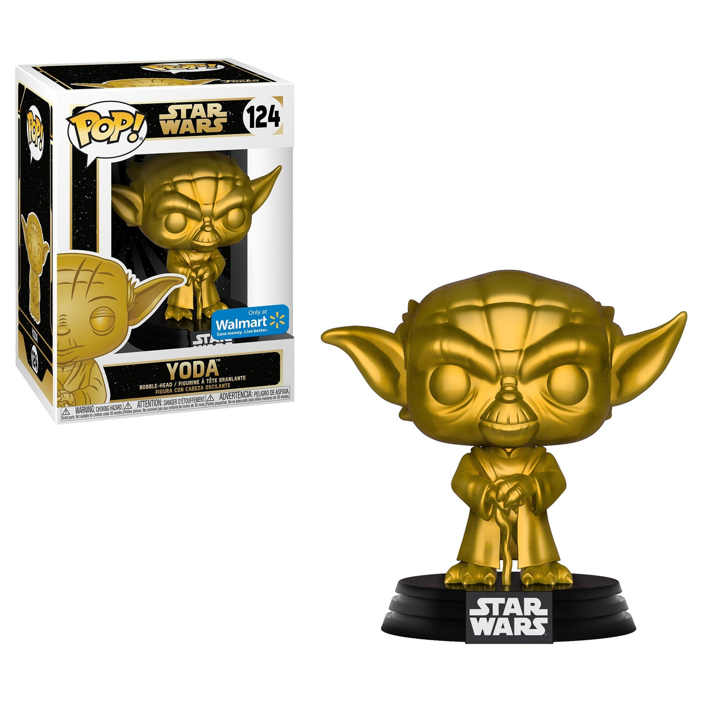 Funko POP: Star Wars Yoda Special Edition Sticker #124