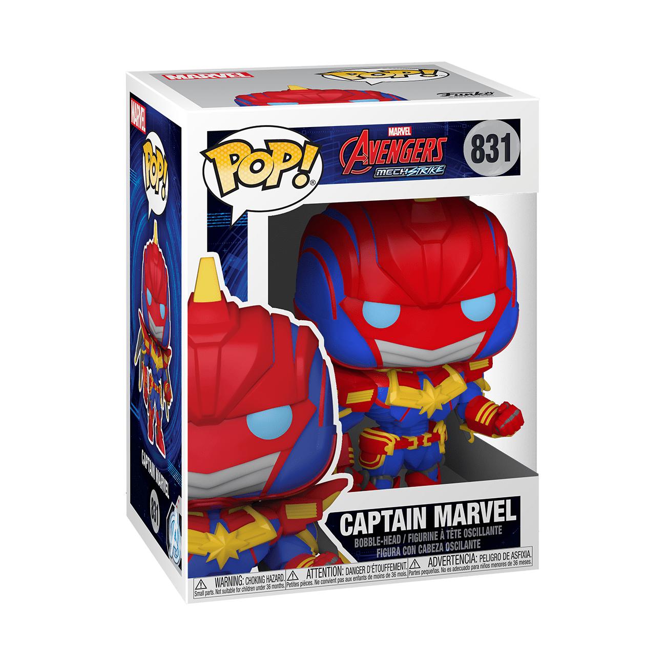 Funko Pop Avengers Mech Strike Captain Marvel #831