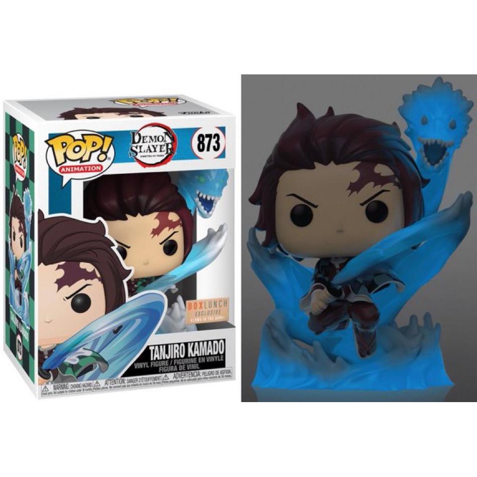 Funko Pop animation demon slayer box lunch exclusive glows in the dark