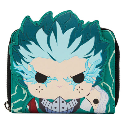 Funko Pop! by Loungefly My Hero Academia Deku Infinity Glow Cosplay Cosplay Wallet | Officially Licensed