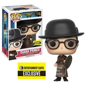 Funko Pop heroes wonder woman entertainment earth exclusive diana prince #176