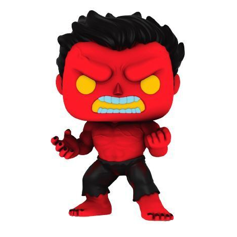 Funko Pop marvel hot topic exclusive red hulk #854