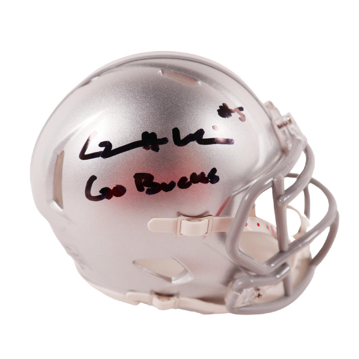 GARRETT WILSON Signed Mini Helmet Ohio State Buckeyes Autographed JSA COA